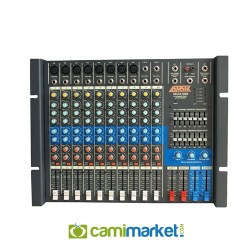 Atak Delta-10Mx - 10 Kanal Ekho Reverb Deck Mikser