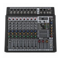 BOFMANN BF-PM2500T 2x500 Watt Trafolu 8 Kanal Power Mikser Anfi