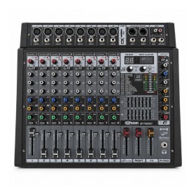 BOFMANN BF-PM2500T 2x500 Watt Trafolu 8 Kanal Power Mikser Anfi