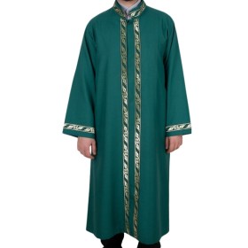 İmam Cübbesi Sırmalı Yeşil Renk