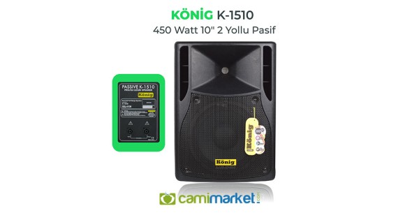 König K-1510 Kabin Hoparlör 450 Watt - KNG-K-1510