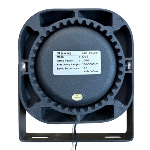 König K-016 100W Horn Hoparlör König K-016 100W Horn Hoparlör