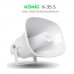 König K-35S 70V-110V 15 Watt Abs Plastik Trafolu Horn Hoparlör