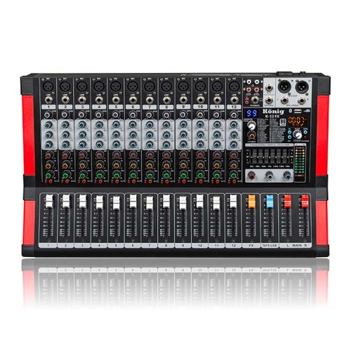 König K-12FX DIAMOND 12 Kanal Deck Ses Mikseri