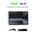 König KX-12 12 Kanal Efektli Deck Ses Mikseri