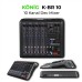 König K-BR 10 10 Kanal Efektli Deck Ses Mikseri König K-BR 10 10 Kanal Efektli Deck Ses Mikseri