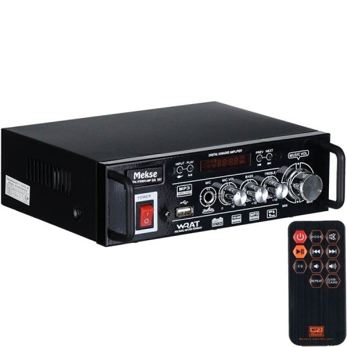MEKSE UA-105 30W Stereo Bluetooth 12V Amfi