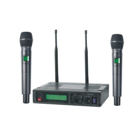Roof R-1200EE UHF Kablosuz Çift El Mikrofonu