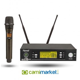 Roof R-1150S El Tipi UHF Kablosuz El Mikrofonu