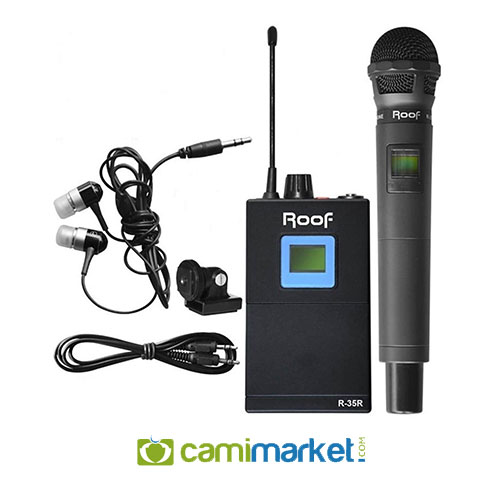 Roof R-35 Telsiz Kablosuz Kamera Mikrofonu