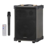 Hepu HP-904 Partybox Sarjlı Mikrofonlu Bluetooth 12” 40W Hoparlör