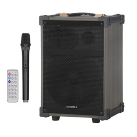 Hepu HP-904 Partybox Sarjlı Mikrofonlu Bluetooth 12” 40W Hoparlör