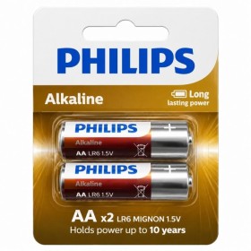Philips AA LR6 1.5V Alkaline Kalem Pil 2'li - 26558
