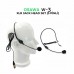 Osawa W3 Mini XLR Jack Kafa Mikrofonu (HEADSET) 3 Pinli 1 Metre