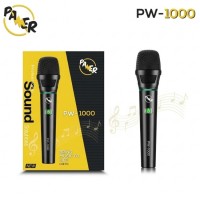 PAWER PW-1000 Dinamik El Mikrofonu – 5 Metre Kablolu, Metal Kasa, 600 Ohm