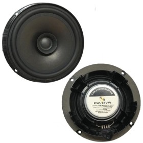 16 cm Araç Hoparlörü Volkswagen Uyumlu 6.5 İnç 2 Yollu 100W Maksimum Güç 25W RMS PW-13VW