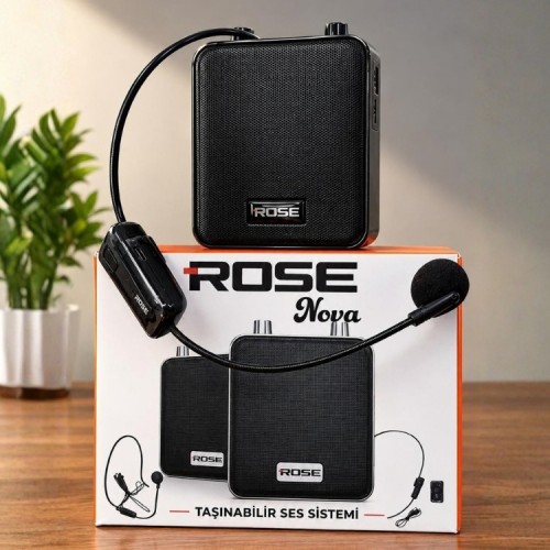 Rose Nova HP-505KW 30 Watt Kablosuz Headset (Kafa ) Mikrofonlu Usb-Sd-Bluetooth Rehber Anfisi Taşınabilir Ses Sistemi Rose Nova HP-505KW 30 Watt Kablosuz Headset (Kafa ) Mikrofonlu Usb-Sd-Bluetooth Rehber Anfisi Taşınabilir Ses Sistemi