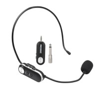 Rose R-101-KW Şarjlı UHF Telsiz Kablosuz Headset Mikrofonu
