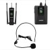 Rose R-201-KW UHF Kablosuz Telsiz Headset Mikrofon 32 Kanal