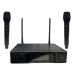 Rose RW-211-EE UHF Kablosuz Telsiz Çift El Mikrofon 2x100 Kanal
