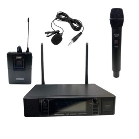 Rose RW-211-EY UHF Kablosuz Telsiz El Yaka Mikrofon 2x100 Kanal