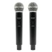 Rose R-702-EE UHF Kablosuz Telsiz Çift El Mikrofon 2x48 Kanal