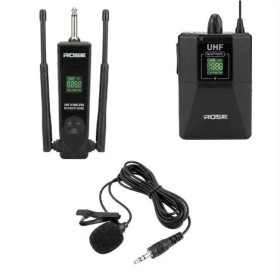 Rose R-201-YW UHF Kablosuz Telsiz Yaka Mikrofon 32 Kanal