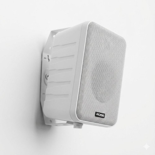 Rose RD-04W Trafolu Hoparlör Beyaz 10 Cm 100 Watt 4 İnç