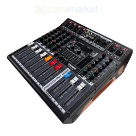 Rose RP6-PM700 Power Mikser Anfi 6 Kanal 2x350 Watt 