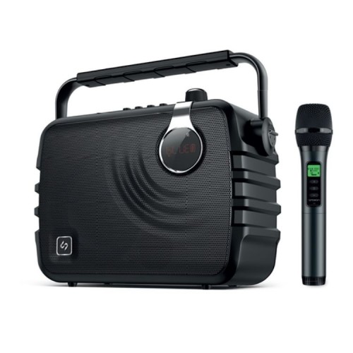 Spekon MINI MOB H Taşınabilir  Hoparlör Mevlüt Anfisi 70W Bluetooth UHF El Mikrofonlu Portatif Ses Sistemi