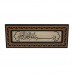 Ahşap Oymalı Besmele Tablo - Mini 40x16 cm