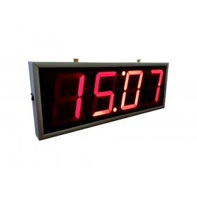 Saat, Sıcaklık ve Nem Gösteren Dijital Led Işıklı Tabela 40x15 Cm