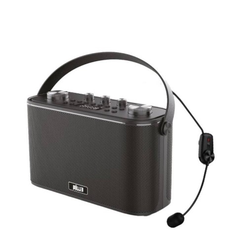 Wöller W-612H 150 Watt Kablosuz Headset Mikrofonlu USB-Micro SD-Bluetooth, Kayıtlı, Şarjlı Taşınabilir Amfi