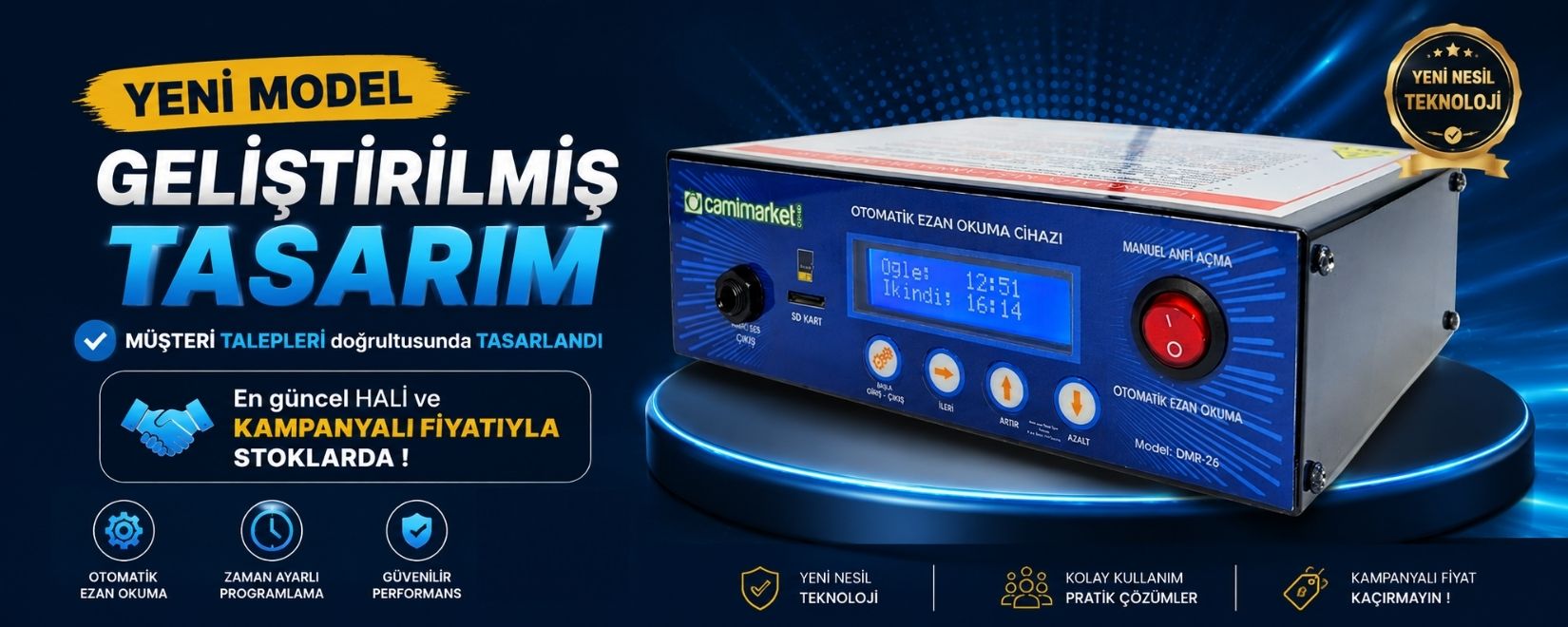 Ezanmatik Otomatik Ezan Okuma Cihazları